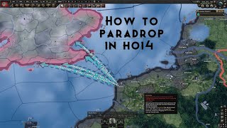 How to paradrop in Hearts Of Iron 4 tutorial [upl. by Ruon]