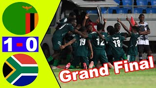 Zambia 🆚 South Africa Bafana Bafana 1  0 All Goals amp Highlights final COSAFA MEN’S U17 Championship [upl. by Noitsirhc938]