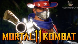 90 DAMAGE With Erron Black In 20 Seconds  Mortal Kombat 11 quotErron Blackquot Gameplay [upl. by Celio306]