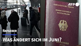 Das ändert sich im Juni für Verbraucher  AFP [upl. by Pachton]