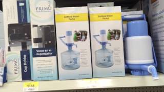 PRIMO 5Gallon Water Bottle and Dispenser at Walmart [upl. by Alfy]