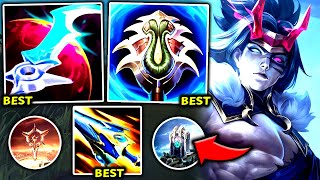 KAYN TOP BUT I HAVE 4K HP AND MY Q IS BROKEN 1 BEST BUILD  S14 Kayn TOP Gameplay Guide [upl. by Phenice]