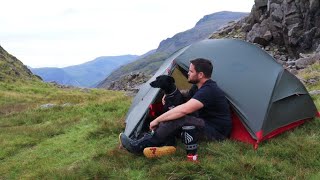 Solo Wild Camping in the Lake District [upl. by Nylrac]