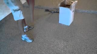 Paint Chip Epoxy Floor Coating in Queen Creek Arizona All Videos in One [upl. by Ahseuqram]