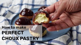 How to make Perfect Choux Pastry [upl. by Sorac]