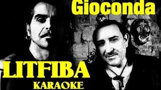 KARAOKE LITFIBA GIOCONDA cover con testo [upl. by Nnylaf]