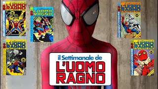 IL SETTIMANALE DELLUOMO RAGNO Editoriale Corno 19811982 SpiderMan [upl. by Yetti]