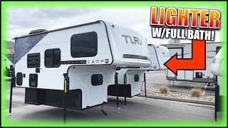 2017 Travel Lite 800X  Truck Camper  Mocha Swirl  RV Review [upl. by Anier742]