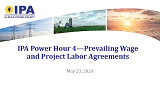 Prevailing Wage and Project Labor Agreements [upl. by Grevera]