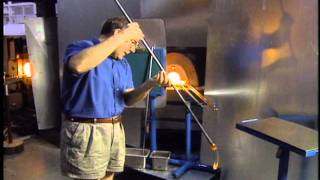 Glassmaking Technique FreeBlown Glass [upl. by Calvina]