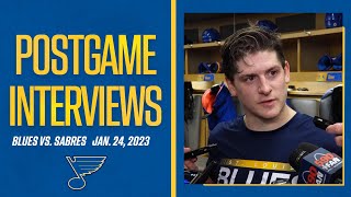 Jan 24 Postgame Interviews [upl. by Eiramanit]