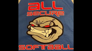 Florida Half Century Softball Tournament  All Secure Softball VS Miami Power  Game 3 [upl. by Bohaty]