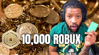 I SPENT 10000 ROBUX ON ROBLOX SNEAKER RESELL SIM [upl. by Asseram801]