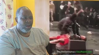 Dad Reacts to XXXTENTACION GETTING KNOCKED OUT amp SECURITY FOOTAGE [upl. by Leahcimdivad43]