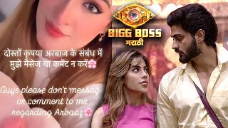 Bigg Boss Marathi Arbaaz Ki GF Leeza Ka Aaya Arbaaz Nikki Ke Rishte Par SHOCKING Reaction [upl. by Elenahc420]