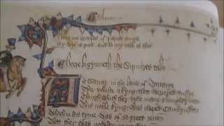 THE CANTERBURY TALES New Ellesmere Chaucer Mono Facsimile [upl. by Nagard]