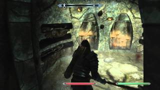 SKYRIM How Clear Saarthal Quest Commentary  Tutorial [upl. by Devin28]