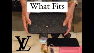 Louis Vuitton Felicie Pochette What Fits louisvuitton [upl. by Merril807]