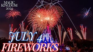 quotDisneys Celebrate America  A 4th of July Concert in the Skyquot Fireworks Magic Kingdom [upl. by Niel]