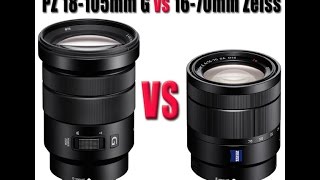 SO SÁNH  CZ 1670 f4 vs SEL 18105 f4 G [upl. by Yelrac]