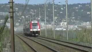 Trains à Sète Francewmv [upl. by Navetse]