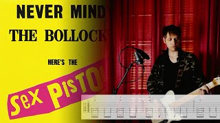 The Sex Pistols  Bodies Guitar Tab Tutorial [upl. by Lenahc]