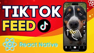 TikTok Video Feed in React Native  DEVember Day 12 [upl. by Esaj]