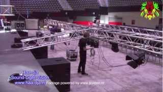 Rahat Fateh Ali Khan live in concert 2012 Stage building in Ahoy Rotterdammpg [upl. by Esaertal]