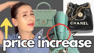 ❌ CHANEL Price Increase 2024 CONFIRMED 😱 Can you BELIEVE IT [upl. by Atilegna]