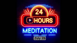 TwentyFour Hours A Day Book– July 26  Daily Reading  AA  Serenity Prayer amp Meditation [upl. by Nalid]