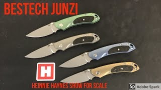 Bestech Junzi  Heinnie Haynes Show For Scale [upl. by Orofselet]