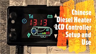 Chinese Diesel Heater Controller Setup [upl. by Lyrehc]