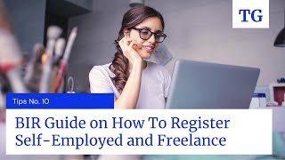 FULL HOW TO A Tutorial Learn BIR Registration for Self Employed and Freelancer 2021 [upl. by Kat623]