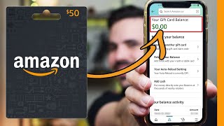 How to Redeem an Amazon Gift Card In 1 Minute [upl. by Aiyotal]