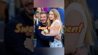 Harper Beckham and David Beckham sweet moments [upl. by Spear442]