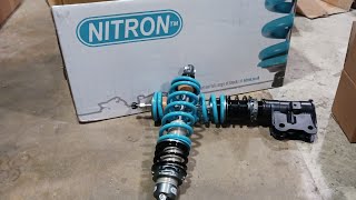 GR86 Nitron R1 Coilover System Unboxing [upl. by Mandler]