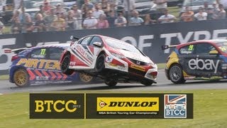 BTCC Highlights  Oulton Park  2013 [upl. by Yblek]