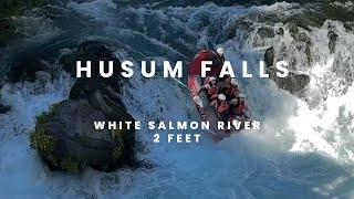 Paddle Rafts at Husum Falls on the White Salmon River [upl. by Gabriel]