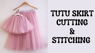 DIY TUTU Skirt For BeginnersMake it yourself [upl. by Norrab]