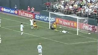 WWC 2003 GHAvAUS Alberta Sackey goal [upl. by Cyrano]