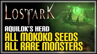 Aquilok’s Head All Mokoko Seed amp Rare Monster Locations Lost Ark [upl. by Lind]