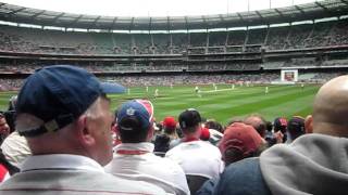 You All Live in a convict colony  Barmy Army MCG 2010 [upl. by Onek]