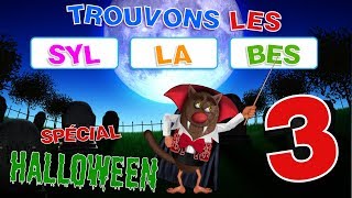 Foufou  Les syllabes Spécial HALLOWEEN Learn the syllables for kids Serie 03 4K [upl. by Eveneg]