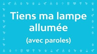 JeanClaude Gianadda  Tiens ma lampe allumée  Chant chrétien avec paroles pour le Carême et Pâques [upl. by Ajani]