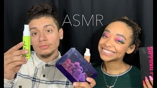 ASMR  MY BOYFRIEND DOES MY MAKEUP [upl. by Oigolue497]