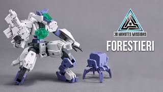 30MM Forestieri 01 Bandai Product Preview USA Gundam TV [upl. by Nallad]