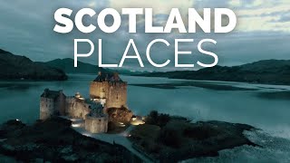 10 Best Places to Visit in Scotland  Travel Video [upl. by Kcirdled]