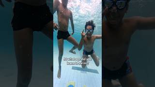 Underwater Swim with Talented Kids 🏊🏻‍♀️ swimmingtips fun underwater swimminglessons pool [upl. by Renrut]