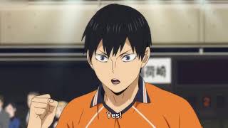 Kageyama Powerful Jump Serves Shocks Everyone Karasuno vs Inarizaki Haikyuu To The Top ep 19 [upl. by Ennoira]