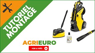 Monter le Nettoyeur haute pression Karcher à eau froide K7 Premium Smart Control Home [upl. by Ynafetse]